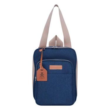 Imagem de Mochila Maternidade Multifuncional Pirulitando Joy Marinho - Pirulitan