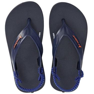 Imagem de Chinelo de Dedo Infantil Menino Elástico Rider Street, Azul, Azul, 19