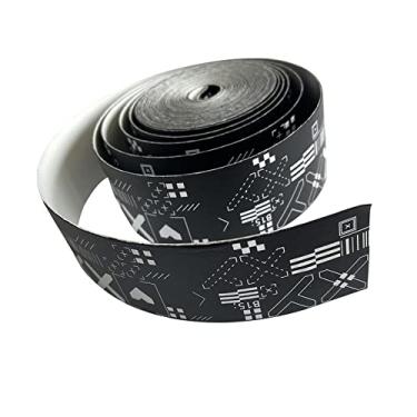 Imagem de Fancyes de proteção de cabeça de raquete 5M, adesiva de proteção de raquete para guidão de bicicleta de raquetebol de squash