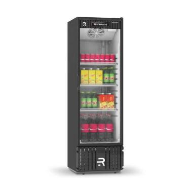 Imagem de Visa Cooler Multiuso 400L Porta de Vidro Preto VCM400PV 220V - Refrimate