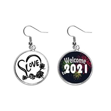 Imagem de Abril Clássico Preto Dia dos Namorados Brincos Joias 2021 Blessing