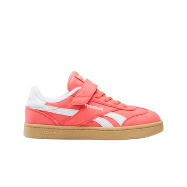 Imagem de Reebok Tênis infantil unissex Club C Revenge, Sunset Coral/preto/chiclete, 20