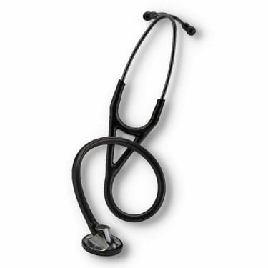 Imagem de Estetoscópio Littmann Master Cardiology - Preto com Smoke Alto Polimen