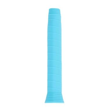 Imagem de Deevoka Grip de raquete de tênis, fita adesiva de fita respirável suor absorvente badminton garra de raqueta, tênis handdil wrap badminton, Azul