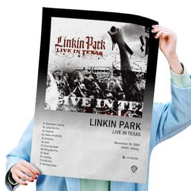 Imagem de Poster Autoadesivo 40x60cm Álbum Spotify Live in Texas, Rock, Nu-metal, Alternative Rock, Electronic, Alternative Metal