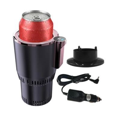 Imagem de HPYDIY Copos Aquecedores E Resfriadores Inteligentes Para Carro, Copo Com Controle De Temperatura, Porta-Copos Carro | Aquecimento Térmico Rápido Resfriamento Refrigerador Adequado A Maioria Dos Car