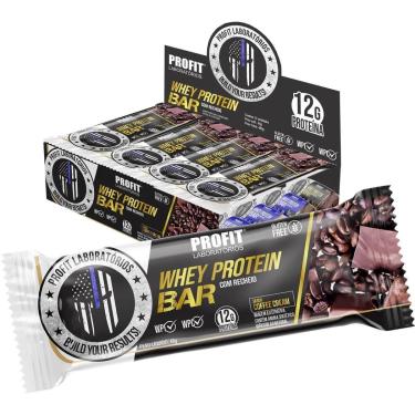 Imagem de Whey Protein Bar - 12 Unidades 40g Coffee Cream - ProFit-Masculino