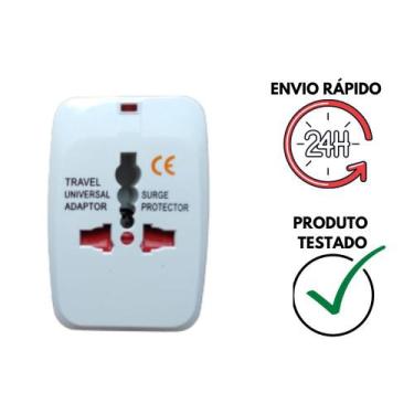 Imagem de Tomadas 2 unidades adaptador para carregador e notebook universal viag