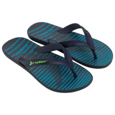 Imagem de Chinelo masculino rider de dedo antiderrapante lançamento 12318, 41/42