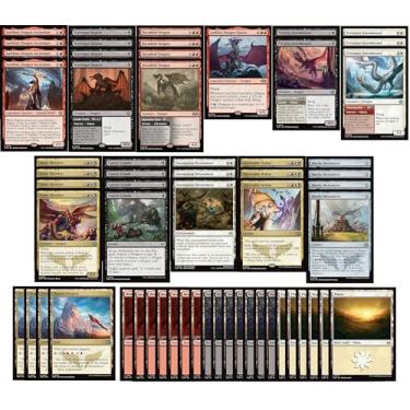 Imagem de Elite Mardu Dragon Deck - Black Red White - Very Powerful - Modern Legal - Custom Built - 60 Card MTG