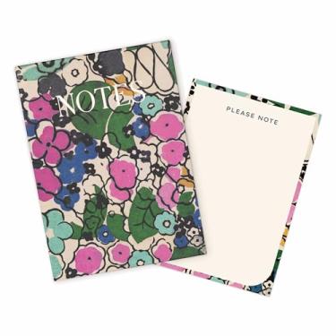 Imagem de AMÉLIN ARCHIVE Cute Notecube for Desk, Notepad for To Do Lists, Office Desk Accessories for Women, Florale