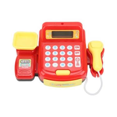 Imagem de Mini brinquedo de caixa registradora Miokycl para crianças de 3 anos o