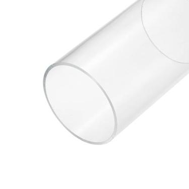 Imagem de Tubo acrílico MECCANIXITY Tubo redondo rígido transparente 84 mm ID 90