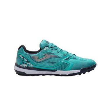 Imagem de Chuteira joma society liga 5 masculino, Verde agua, 42