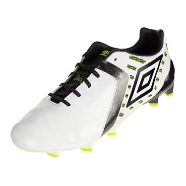 Imagem de Umbro Sapato de futebol unissex Medusae Ii Pro Firm Ground, Branco, 11.5
