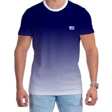 Imagem de Camiseta Celeste Azul Camisa Uruguai Torcida 2022 Premium - W2 Store