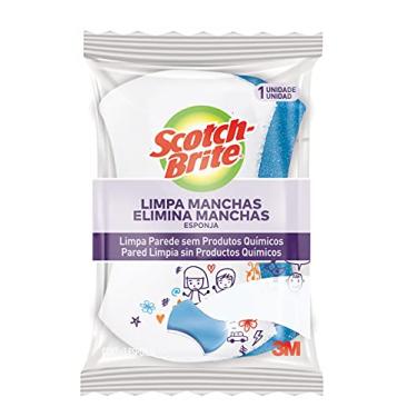 Imagem de Scotch-Brite, 3M, Esponja Tira Manchas Para Limpeza, 1 unidade.