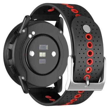 Imagem de U-LIMVE Pulseira de relógio para Suunto 9 Peak/9 Peak Pro/5 Peak/Race/vertical, pulseiras de silicone de 22 mm para Garmin Venu 3/Venu 2/Vivoactive 4/Forerunner 265/Forerunner 255