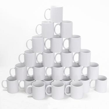 Imagem de Caneca de Porcelana para Sublimação Premium 325ml - 24 Unidades