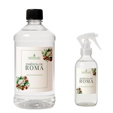 Imagem de Kit Aromatizador De Ambientes 200 ml + Refil De 1 L - Inspiração Grandes Marcas (Roma)