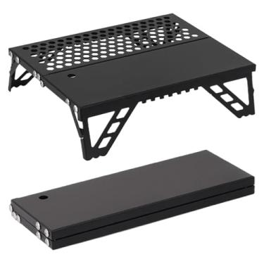 Imagem de Rrlihjgu Grelha De Churrasco Para Campismo,Grade De Grelhar Portátil Em Liga De Alumínio Para Uso Exterior | Equipamento de Cozinha ao Ar Livre para Jardim Pátio Piqueniques Festas Churrascos