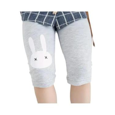 Imagem de Leggings De Algodão Elástico Para Meninas Em Cores De Algodão Doce, Ca