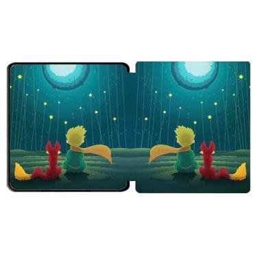 Imagem de Yzlvigrous Capa para Kindle Oasis 9/10ª Geração 2017/2019, Tampa de Casca Traseira TPU de 7 Polegadas com Recurso de Vigília do Sono Automático, Modelo: CW24WI/S8IN4O