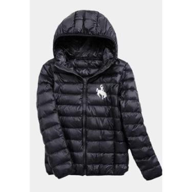 Imagem de Jaqueta Bobojaco Cavalo Crioulo Estampa Feminina Capuz Removível-Feminino