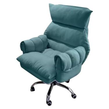 Imagem de Cadeira reclinável cadeira de estudo macia para jogos cadeiras de escritório ergonômicas sofá preguiçoso para quarto, cadeiras de mesa de escritório em casa, cadeira de computador, encosto poltrona