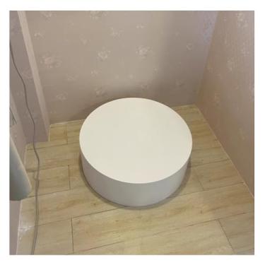 Imagem de Bridal Shop Riser - Suporte de pedestal redondo para exibição, plataforma de palco para eventos, transmissão ao vivo, rodapés cilíndricos de loja de roupas para coleção/sapato/exibição de manequim (40