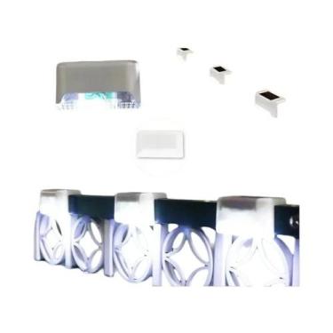 Imagem de Luzes De Passagem Solares À Prova d'Água LED Para Exterior, Pacote De 