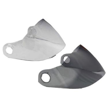 Imagem de Par De Viseiras Antirrisco Cristal E Fumê Taurus Formula 1 - POLIVISOR