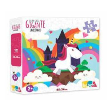 Quebra Cabeça Infantil Rainbow Unicórnio Puzzle Jogo Educativo 150
