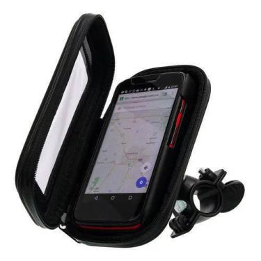 Imagem de Suporte Para Celular Smartphone Gps Bike Moto 6 Polegadas - Exbom