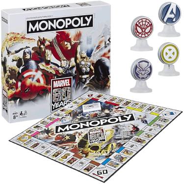 Imagem de Jogo Monopoly Marvel 80 Anos Edição Comemorativa Board Game