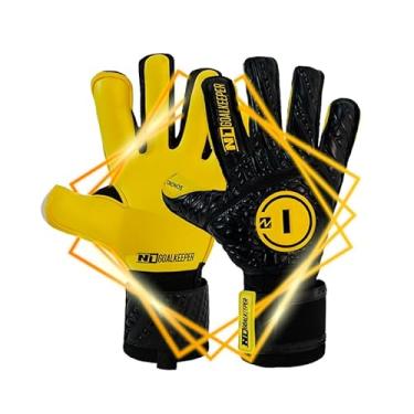 Imagem de Luva de Goleiro Profissional N1 Cronos (Amarelo, 10)