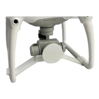 Imagem de Trava E Protetor De Gimbal Dji Phantom 4 Advanced Pro - Vix3D, BRANCO