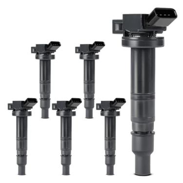 Imagem de Conjunto de 6 bobinas de ignição para Toyota Tacoma Tundra 4Runner FJ Cruiser V6 4.0L