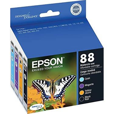 Imagem de Epson T088120-BCS DURABrite Cartucho de Tinta Ultra Preta e Colorida com Capacidade Moderada