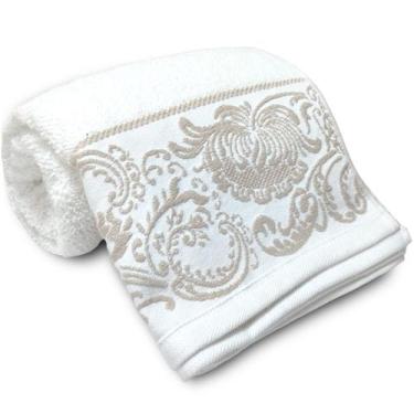 Imagem de Toalha de Banho Corttex Louise Jacquard Alta Absorção Algodão Pré-Lava