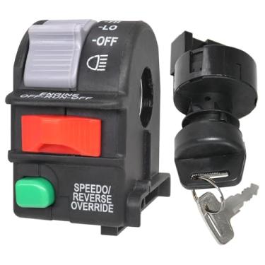 Imagem de Interruptor de farol de guidão Hi/Lo/Off Beam Light/Kill/Stop | para Polaris Sportsman 400 500 700 Magnum 325 330 2001-2005 | Substitui # 4010591, 4010560, 4010422