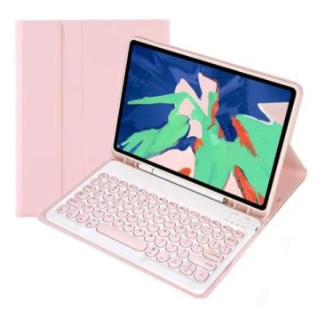 Imagem de Capa para Tablet com Teclado Redondo Samsung Tab A9 PLUS 11 Polegadas X210/X216/X218/