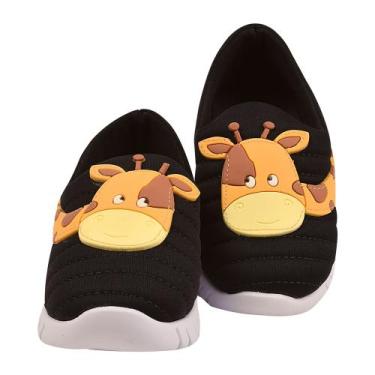 Imagem de Tênis infantil calce fácil meia anatômico leve e flexível ploc - p34 g