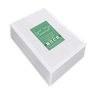 Imagem de Sacos de seladora a vácuo de alimentos de 17,78 x 25,94 cm, sacos pré-cortados para armazenamento a vácuo de alimentos, grau comercial (100 peças) e preparação de refeições e cozimento sous vide
