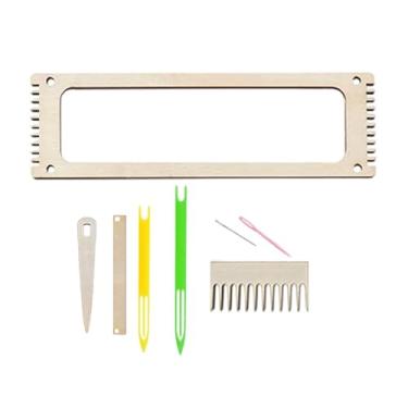 Imagem de UGPLM Kits de teares, ferramentas de tricô manual, suprimentos leves para presentes, máquina de tear versátil, artesanato faça você mesmo para iniciantes