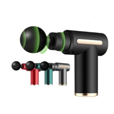 Imagem de Massageador Elétrico Profissional Muscular Pistola Portátil Original c/ 6 Níveis e 4 Ponteiras(aleatoria)