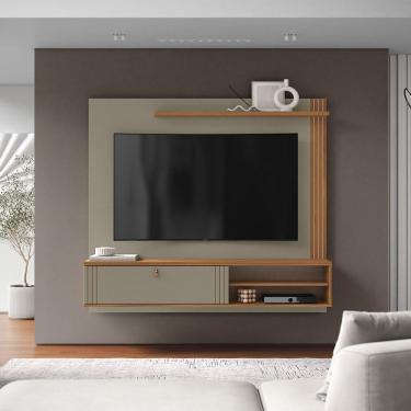 Imagem de Painel Home Suspenso Laredo 1.6 Grigio Cinamomo Caramelo Mobler