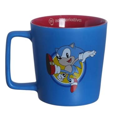 Imagem de Zonacriativa – Caneca Buck Sonic 400ml em Cerâmica Importada | Alça Confortável | Presente Geek e Colecionável SEGA
