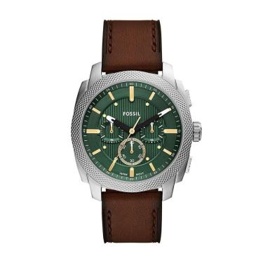 Imagem de Relógio Fossil Masculino Machine Prata - Fs6100-0vn