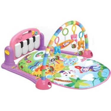 Imagem de Ginásio do Bebê Multifunção Piano Kistar Rosa
